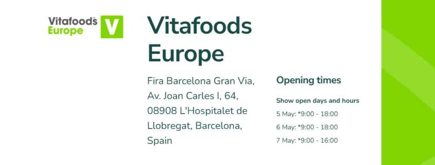 Vitafoods Europe 2026