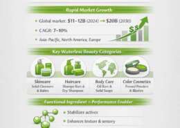 Functional Ingredients in Waterless Beauty