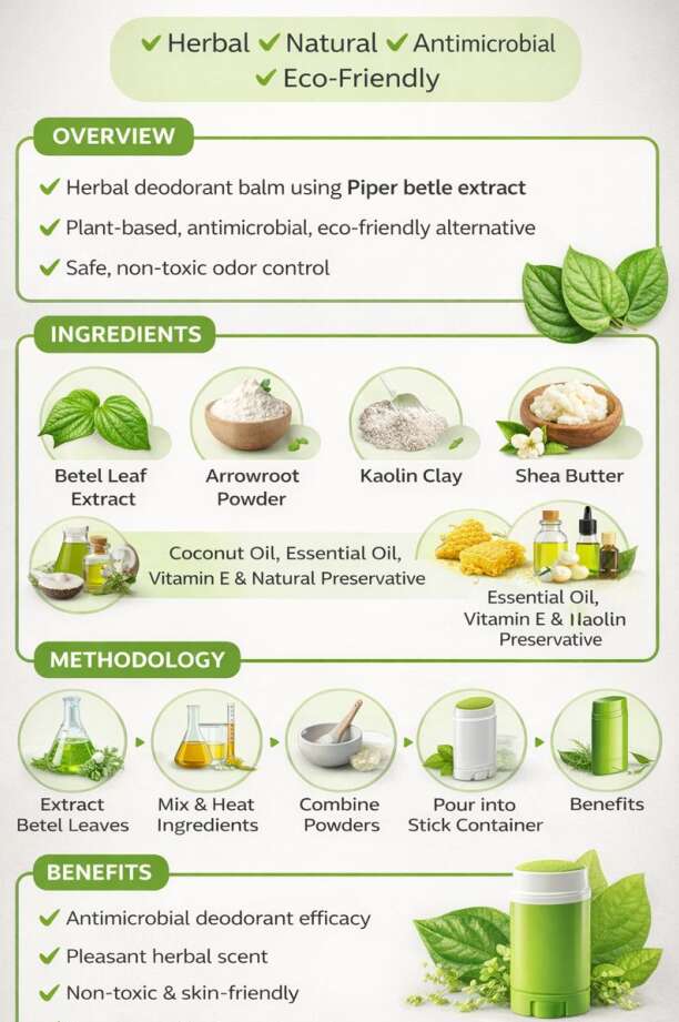 Betel Leaf Deodorant Balm with HyPearls