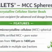 CELLETS® in modern pharmaceutical formulations