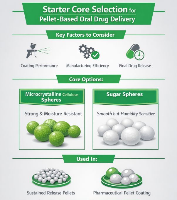 starter Core Selection MCC Pellets Cellets starter Core Selection MCC Pellets Cellets