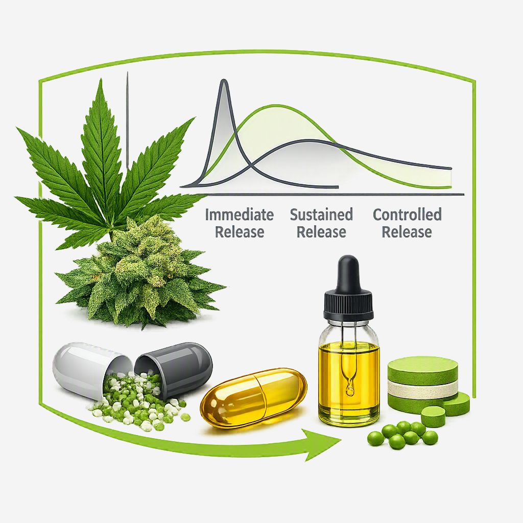 formulation platform for medical cannabis – modified release